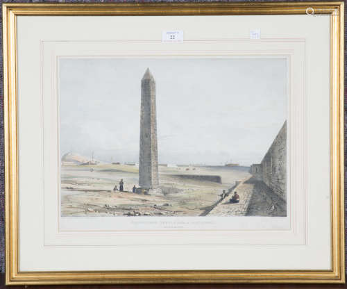 W. Walton, after C. Head - 'Cleopatra's Needle with Part of ...