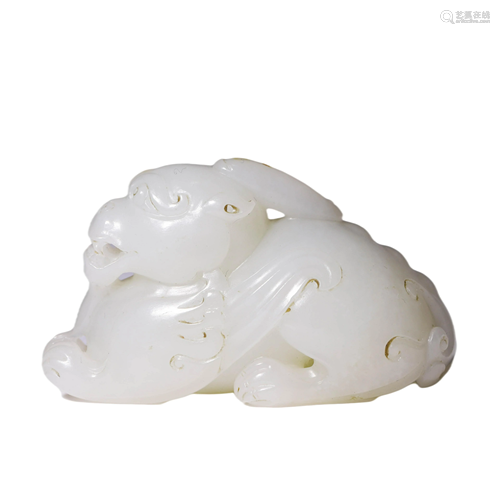 A White Jade Animal