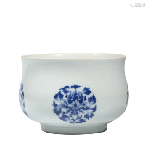 Porcelain Blue and White Bowl