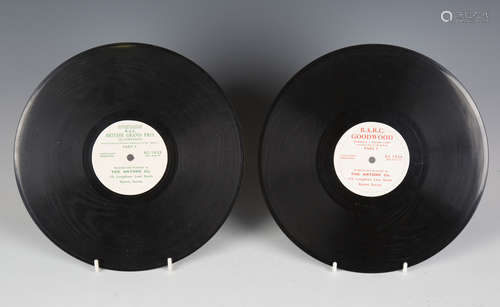 Two 78rpm records, comprising 'A Sound Picture of the Sevent...