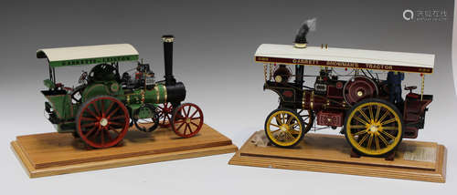 A scale model of a Garretts of Leiston traction engine, leng...