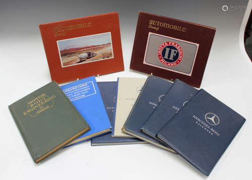 A large collection of motoring information booklets, manuals...