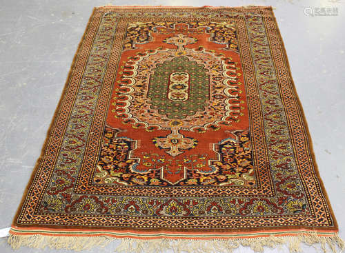 A Ghochan rug, North-east Persia, mid-20th century, the ches...