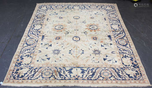 A Ziegler design carpet, late 20th century, the ivory field ...