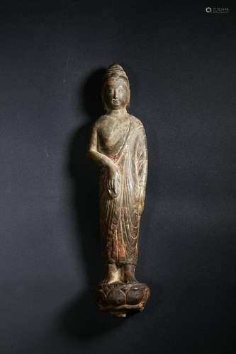 Chinese Stone Buddha Statue