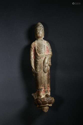 Chinese Stone Buddha Statue