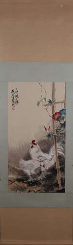 A Chinese painting, Pan Jianfu mark