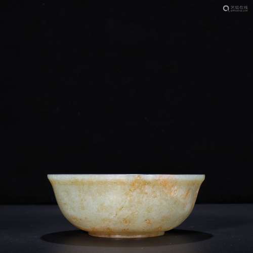 Qinggan Long    Hetian Jade Poetry Bowl