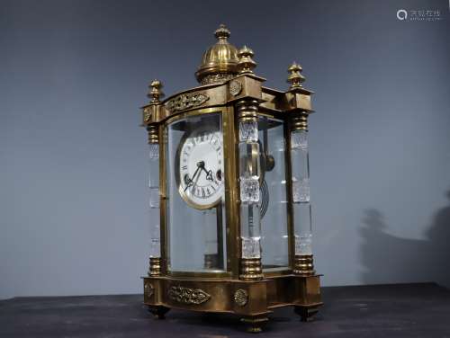Copper cleaning mechanical clock