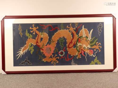 kesi dragon pattern in the Qing Dynasty