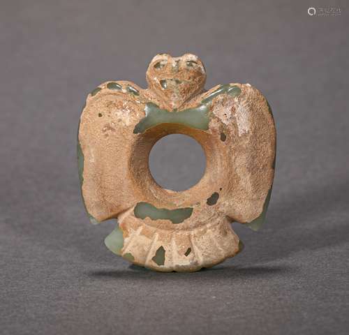 A HONGSHAN CULTURE JADE OWLET