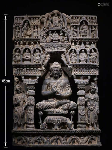 A GANDHARA SCHIST BUDDHISM STORY