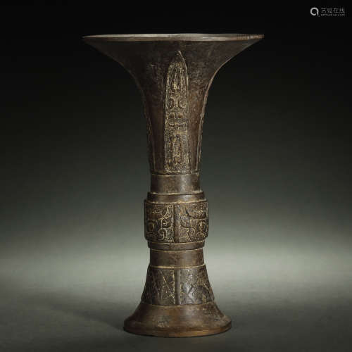 Bronze goblet