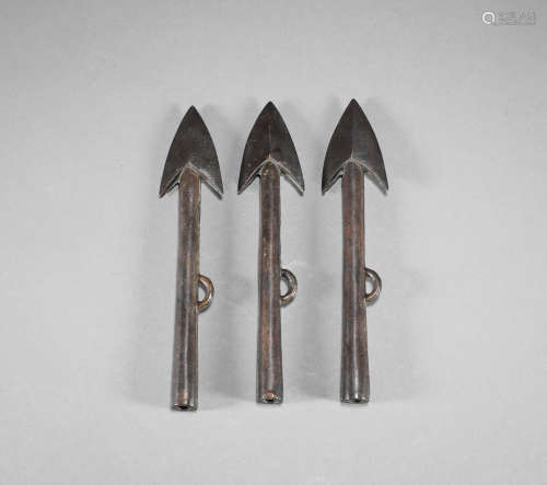 A Set of Bronze Arrows of the Warring States Period