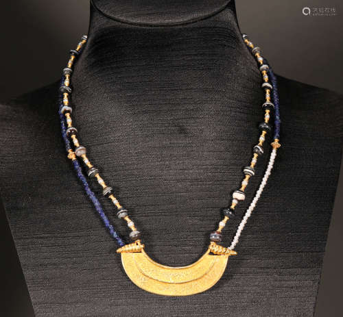 Yuan Dynasty - Pure Gold Necklace