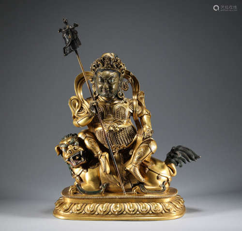 Qing Dynasty - The Gilt Bronze Treasure