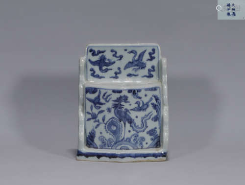Ming Dynasty - Jiajing - Blue and White Pen Holder