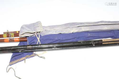 A Daiwa Specimen Hunter No.1 11' two piece rod in canvas bag...