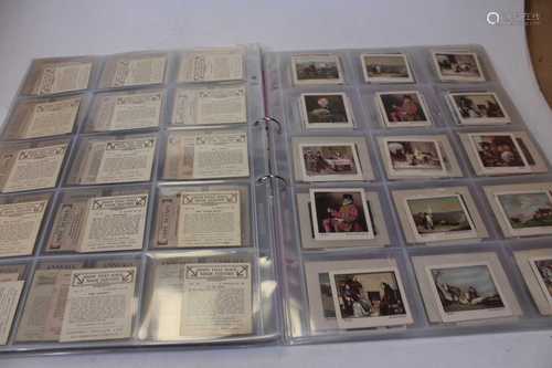 A collection of cigarette cards, to include Godfrey Phillips...