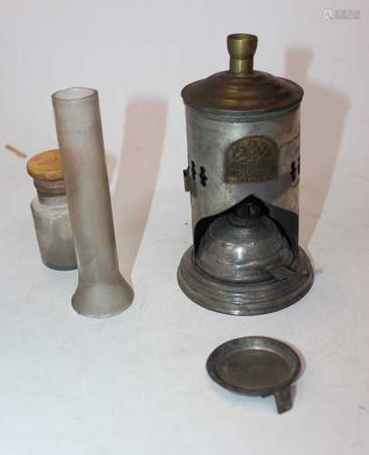 An early 20th century Arnold & Sons spirit burner