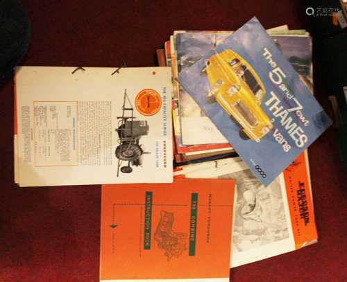 Three boxes containing a collection of magazines and ephemer...