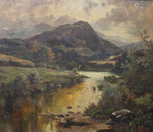 Henry John Livens (1848-1943), oil on canvas, Scottish lands...