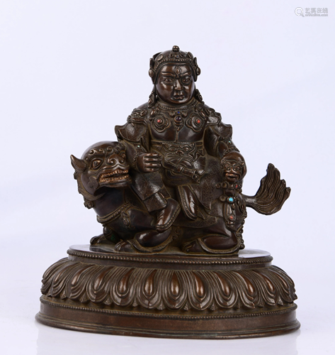 Bronze Figure Of TREASURE KING