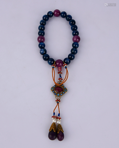 SAPPHIRE PRAYER BEADS