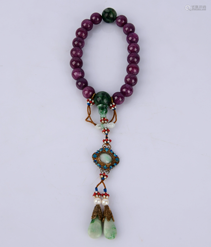 TOURMALINE PRAYER BEADS