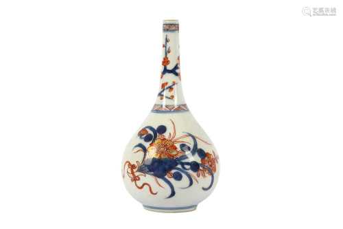 A CHINESE IMARI ROSE WATER SPRINKLER.