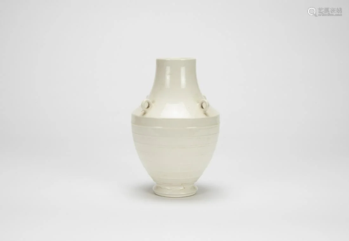 Early 20th Century-A White Glaze Vase