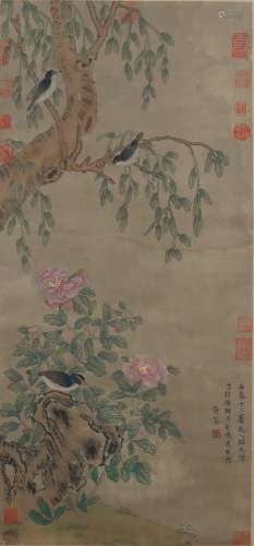 Flowers and Birds by Huang Quan