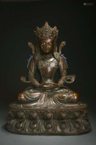 Old Collection. Copper Statue of Buddha
