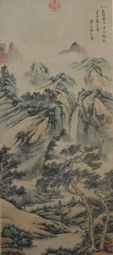 Landscape Painting by Chen Xuan