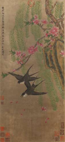 Flowers and Birds by Wang Dingguo