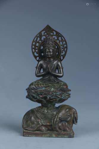 Copper Bodied Bodhisattva Ornament