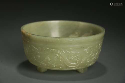 Hetian Jade Bowl