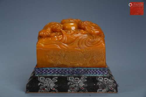 Shoushan Tianhuang Stone Seal