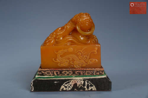 Old Collection. Shoushan Tianhuang Stone Seal