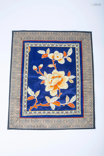 LATE QING DYNASTY EMBROIDERY