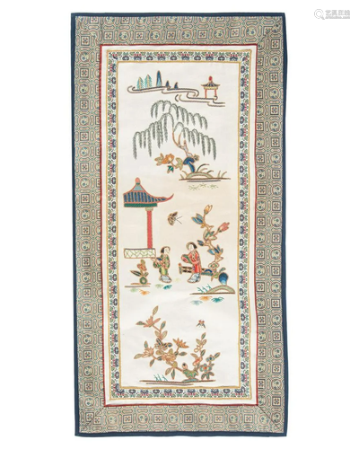 LATE QING DYNASTY EMBROIDERY