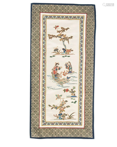 LATE QING DYNASTY EMBROIDERY