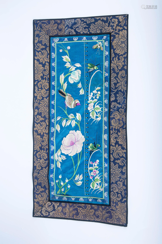 LATE QING DYNASTY EMBROIDERY