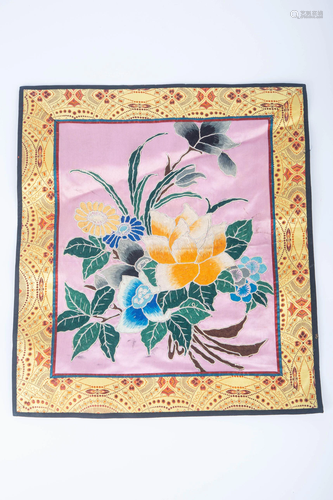 LATE QING DYNASTY EMBROIDERY