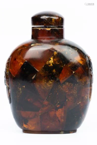 AGATE SNUFF BOTTLE