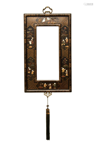 LATE QING INLAY MIRROR