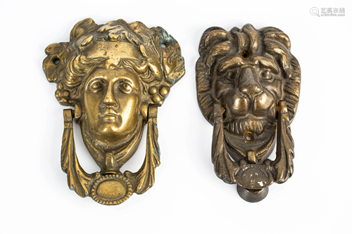 PAIR OF DOOR KNOCKERS