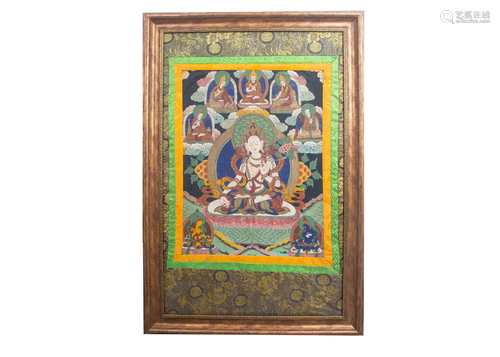 20TH CENTURY TIBETAN THANGKA