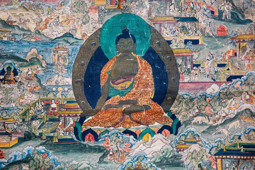 19TH CENTURY TIBETAN THANGKA