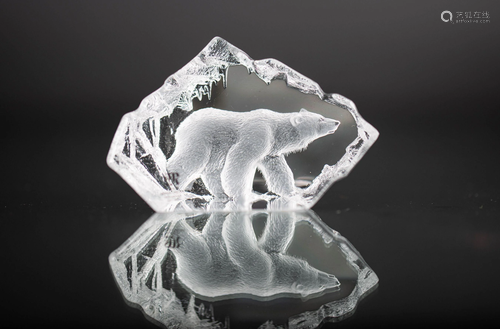 CRYSTAL POLAR BEAR